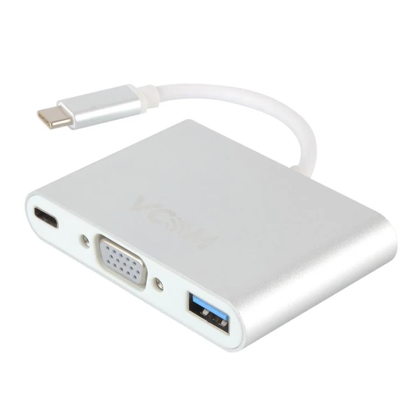 Vcom Cu426M Type C M To Vga F Usb 3.0 F Type C F