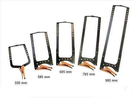 Grip-On 134-28 Uzun ve Geniş Çeneli C Tipi Ayarlı Pense 685 mm - 2