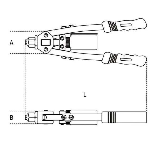 Beta 1740B 330 Perçin Pensesi - 2
