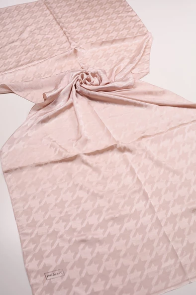 Piramit Monogram Floş Şal - Desen-05 - Renk-20-56