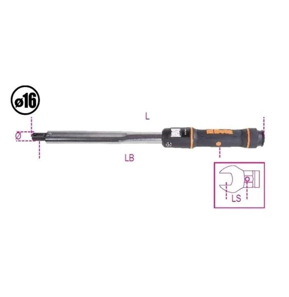 Beta 668N/30 Tork Anahtarı 60÷300 Nm - 2