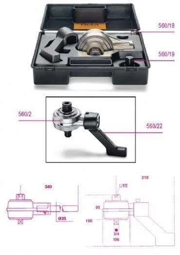 Beta 560/C2 Tork Arttırıcı Takımı 2 Parça 1300Nm - 2