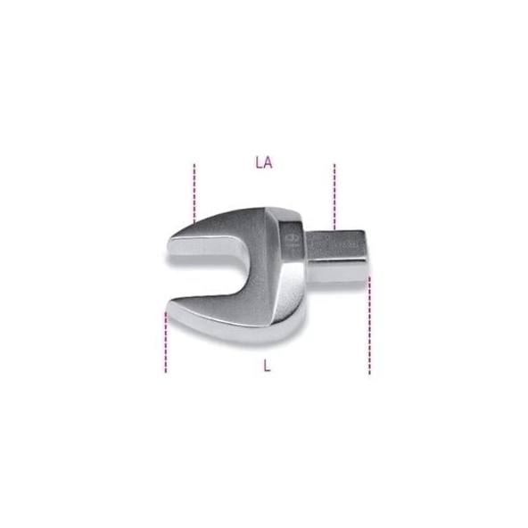 Beta 643 Açık Ağız Tork Anahtar Soketi 14x18-24mm