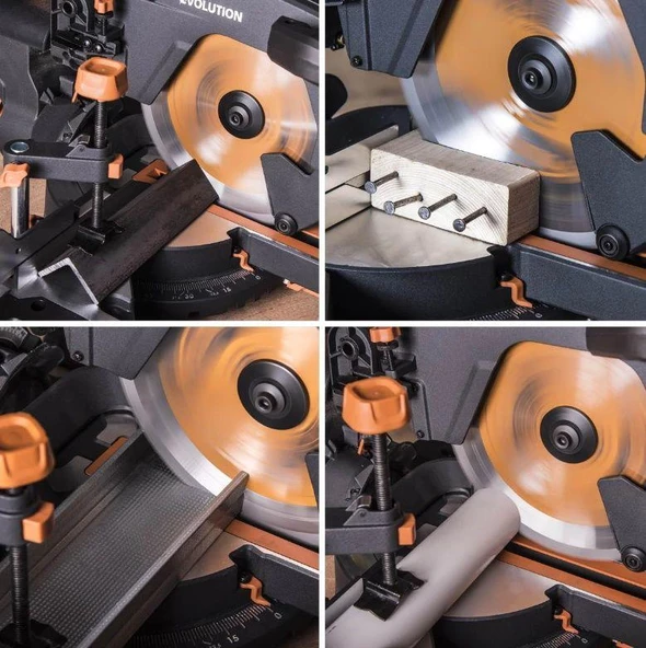 Evolution R255SMS Radyal Gönye Kesici 255mm - 4