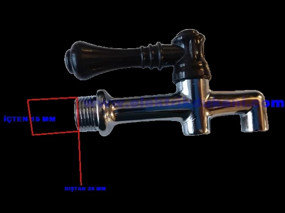 ENDER Büyük Kahveci Kazan Semaver Musluğu (Dıştan Dişli)