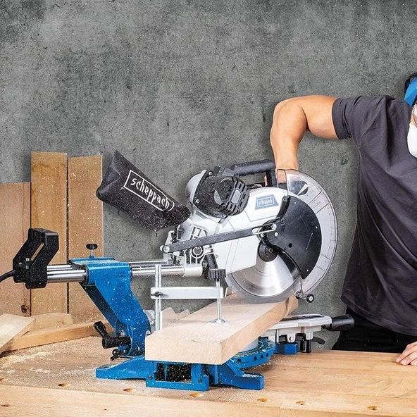 Scheppach HM140L 305 mm Gönye Kesme Makinası - Resim 5