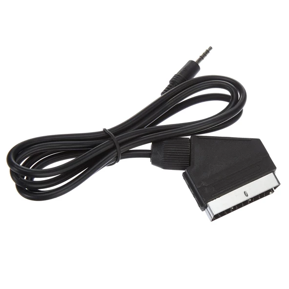 AV KABLO SCART 3.5MM AUX (TÜPLÜ TVYE HD UYDU BAĞLAR) 23-N
