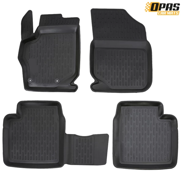 Peugeot 208 2021 Sonrası 3D Havuzlu Oto Paspas ürün görseli