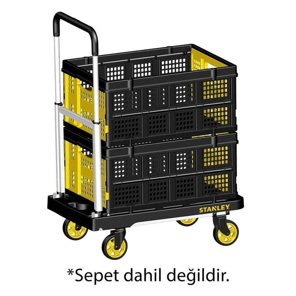 Stanley FATMAX FX712 Profesyonel Katlanabilir Paket Taşıma Arabası 120 kg. - 3