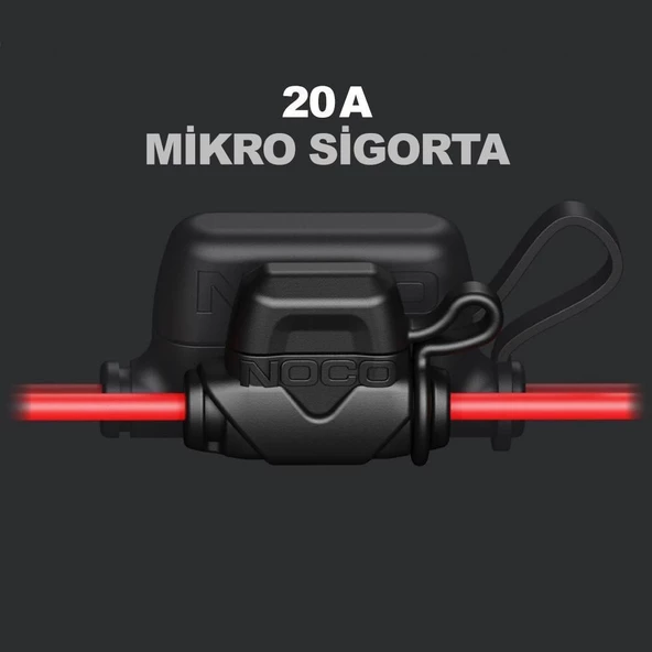 NOCO GC014 Maşalı Akü Bağlantı Kablosu - 4