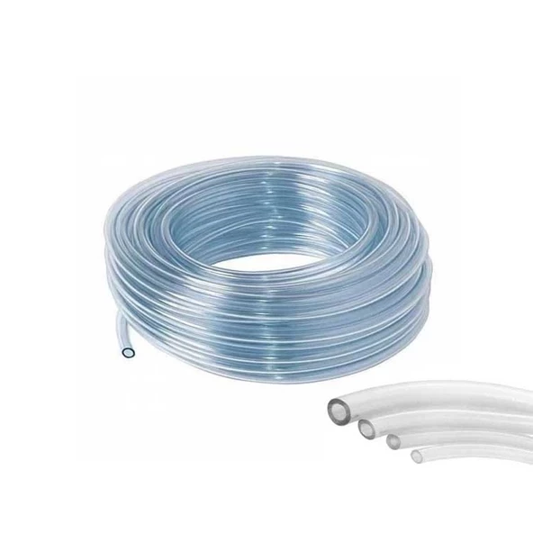 10X16 MM PVC ŞEFFAF HORTUM - Resim 2