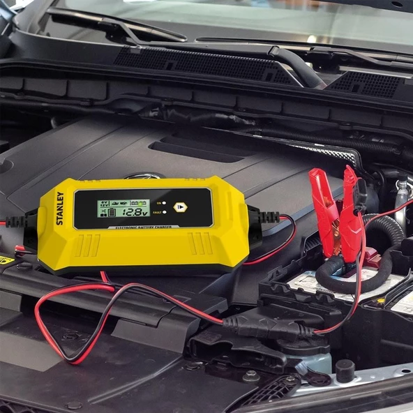 STANLEY SXA26 12V 160A Dijital Akü Şarj ve Akü Bakım Cihazı - 5