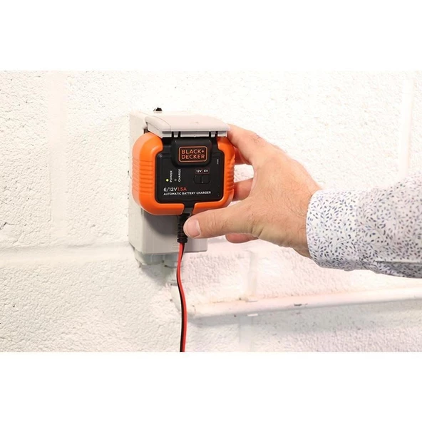 BLACK+DECKER BXA21 6V/12V 1,5 A Akıllı Akü Şarj ve Akü Bakım Cihazı - 4