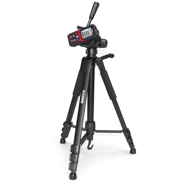 KOBB KBL20T 160CM Su Terazili Profesyonel Alüminyum Lazer Tripod - 2