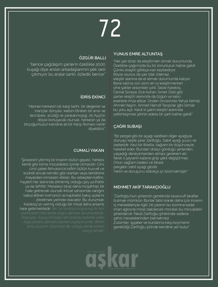 Aşkar Dergi 72.Sayı Ekim-Kasım-Aralık 2024 - 2