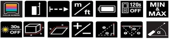 Prexıso P100LCU Lazer Metre 100m - 3