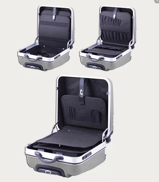 Alfa T-8006G ABS Takım Çantası (Tekerlekli ve Çekçekli) - 2