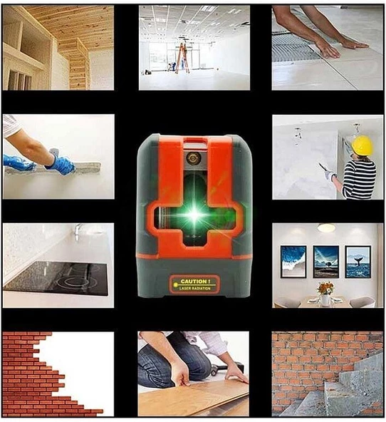 Uni-t LM570LD-II Yeşil Çizgi Lazer Hizalama 10 mt - 2