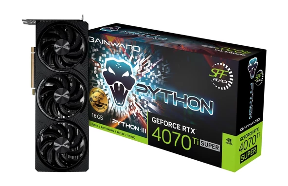 GAINWARD RTX4070Ti SUPER PYTHON III OC 16GB GDDR6X 256Bit
