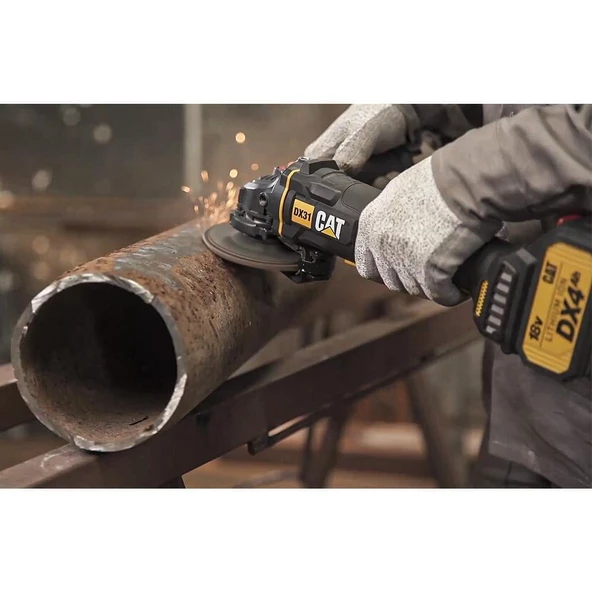 CAT DX31B Şarjlı Avuç Taşlama (Akü Dahil Değildir) 18Volt 115mm - 3