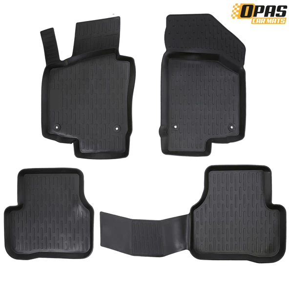 Volkswagen Passat B7 2011-2014 Arası 3D Havuzlu Paspas ürün görseli