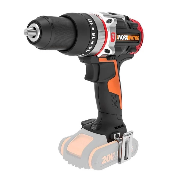 WORX WX354.9 Darbeli Şarjlı Matkap (Akü Dahil Değildir) 20Volt - 2