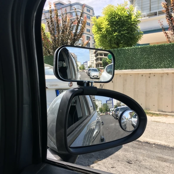Sürücü Kursu Eğitmen Aynası Geniş Kör Nokta Aynası Sağ 14x7cm - 2