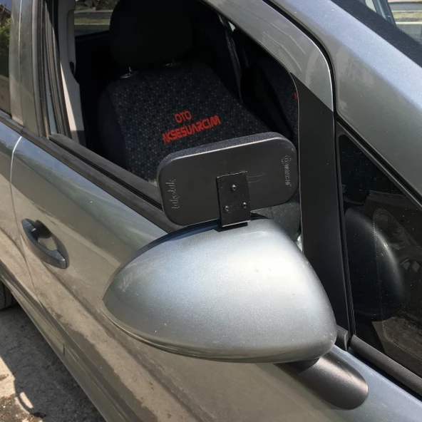 Sürücü Kursu Eğitmen Aynası Geniş Kör Nokta Aynası Büyük Sol 17x8cm - 3