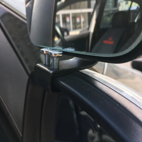 Sürücü Kursu Eğitmen Aynası Geniş Kör Nokta Aynası Büyük Sol 17x8cm - 4