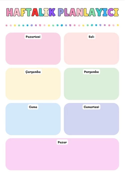 Ders Çalışma Planlayıcısı - 5