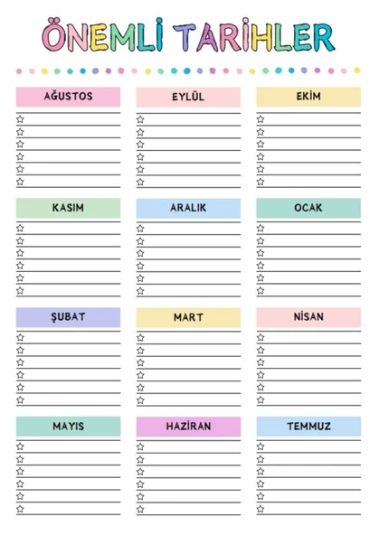 Ders Çalışma Planlayıcısı - 7