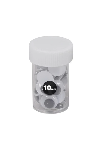 Dağtaş Kırtasiye PUTİ OYNAR GÖZ 10 MM-TÜP - 8