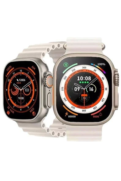 MAGICTECH Watch 8 T800 Ultra Akıllı Saat Ios Andorid Destekli Arama Özeliği Sensörlü Lcd Ekran 3tuş