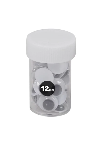 Dağtaş Kırtasiye PUTİ OYNAR GÖZ 12 MM-TÜP - 7