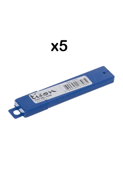 Dağtaş Kırtasiye Ticon Maket Bıçağı Yedeği Dar 9 mm 5 Adet - 7
