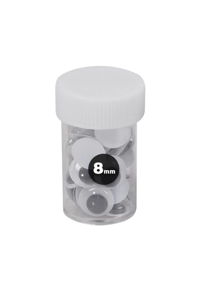 Dağtaş Kırtasiye PUTİ OYNAR GÖZ 8 MM-TÜP - 5