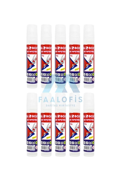 Dağtaş Kırtasiye Globox Sıvı Yapıştırıcı 55 ml 10 Adet - 3
