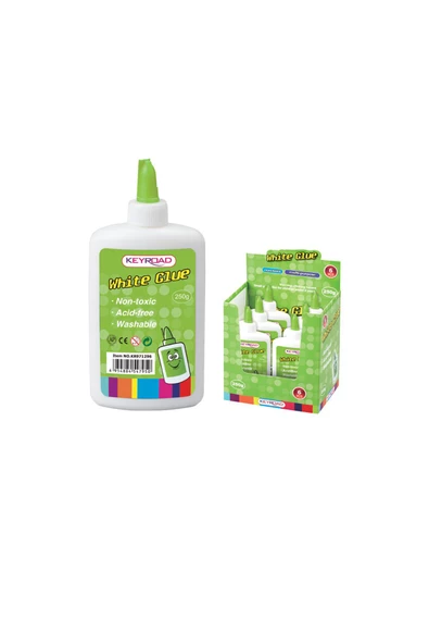 Dağtaş Kırtasiye Keyroad 250 gr Beyaz Tutkal 6'lı Kutu - 7