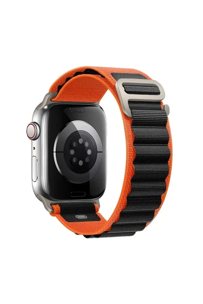 FORA Apple Watch Uyumlu 42mm 44mm 45mm 49mm 1/2/3/4/5/6/se/7/8/9ultra -ultra 2 Kordon Alpine Loop Kordon