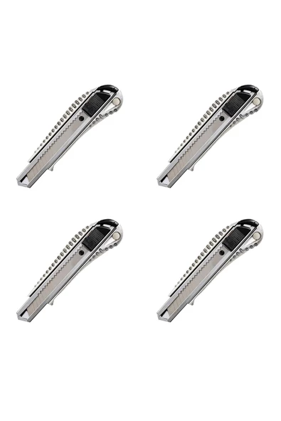 Dağtaş Kırtasiye Metal Maket Bıçağı 4 lü Set - 6