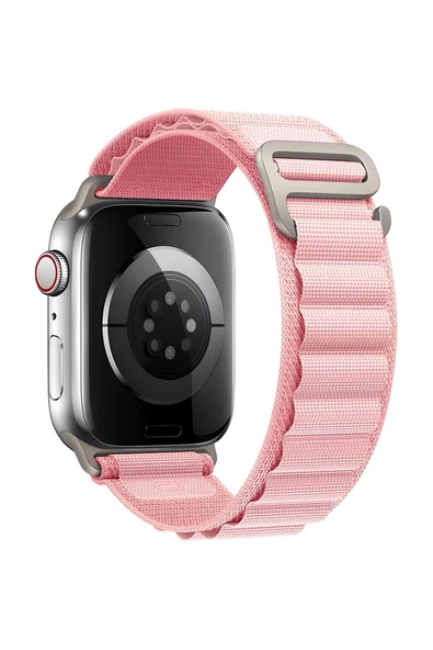 FORA Apple Watch Uyumlu 42mm 44mm 45mm 49mm 1/2/3/4/5/6/se/7/8/9ultra -ultra 2 Kordon Alpine Loop Kordon