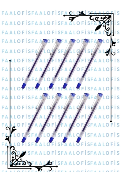 Pensan My King 12 Adet (1 kutu) Ultra Kalite 0.5 Jel Tükenmez Kalem - 5