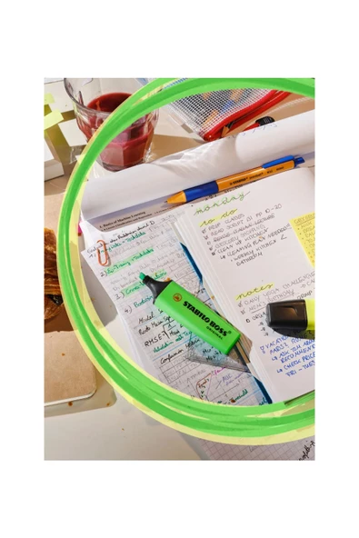 Stabilo Boss Nature Colors 23'lü Fosforlu Kalem Seti - Resim 4