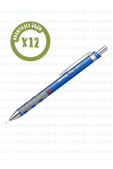 Rotring 12'li Kutu 0.5 Tikky Uçlu Kalem Versatil Kalem - 7