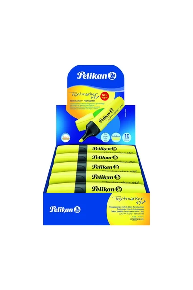 Dağtaş Kırtasiye Pelikan 490 Fosforlu Kalem 10 Adet - 7