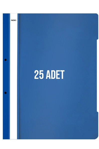 Dağtaş Kırtasiye Noki XL Telli Dosya 25'li Paket Lacivert ürün görseli 1
