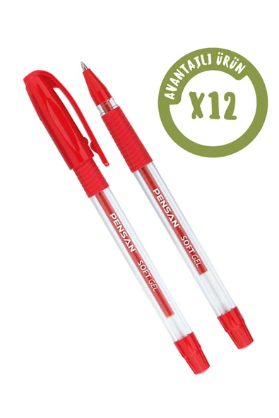 Dağtaş Kırtasiye Pensan Soft Gel 0.7 Jel Kalem 12 Adet ürün görseli 1