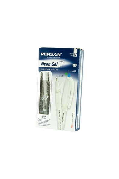Dağtaş Kırtasiye Pensan Neon Gel Kalem 12 Adet - 8