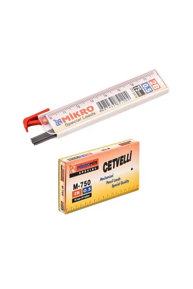 Dağtaş Kırtasiye Mikro Versatil Kalem Ucu Cetvelli 0.5 75mm 24 Tüp
