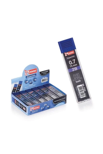 Dağtaş Kırtasiye Mikro 75mm 2B Versatil Kalem Ucu 0.7mm 24 Adet - 6